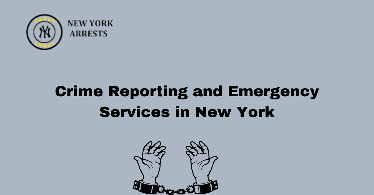 Crime Reporting and Emergency Services in New York