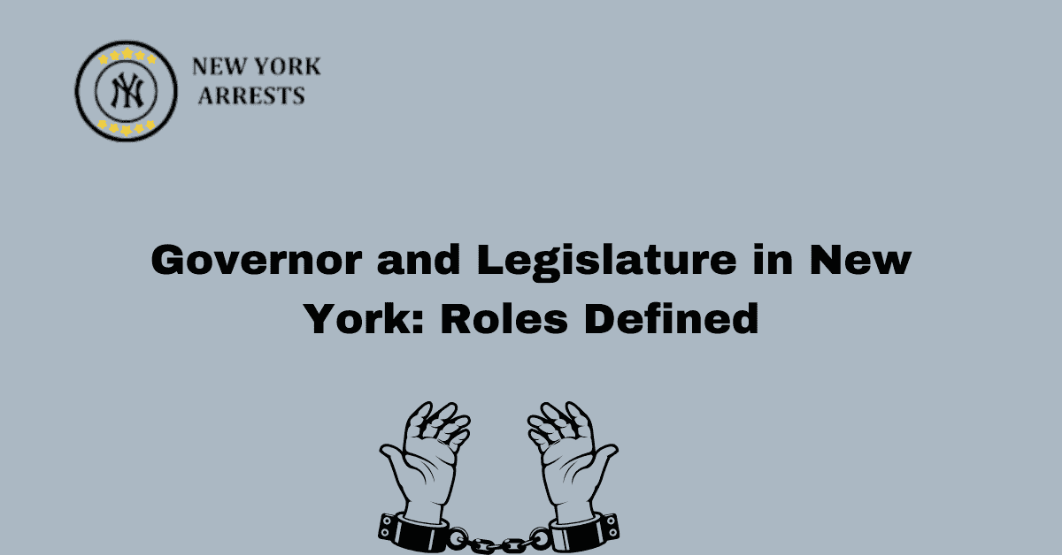 Governor and Legislature in New York: Roles Defined