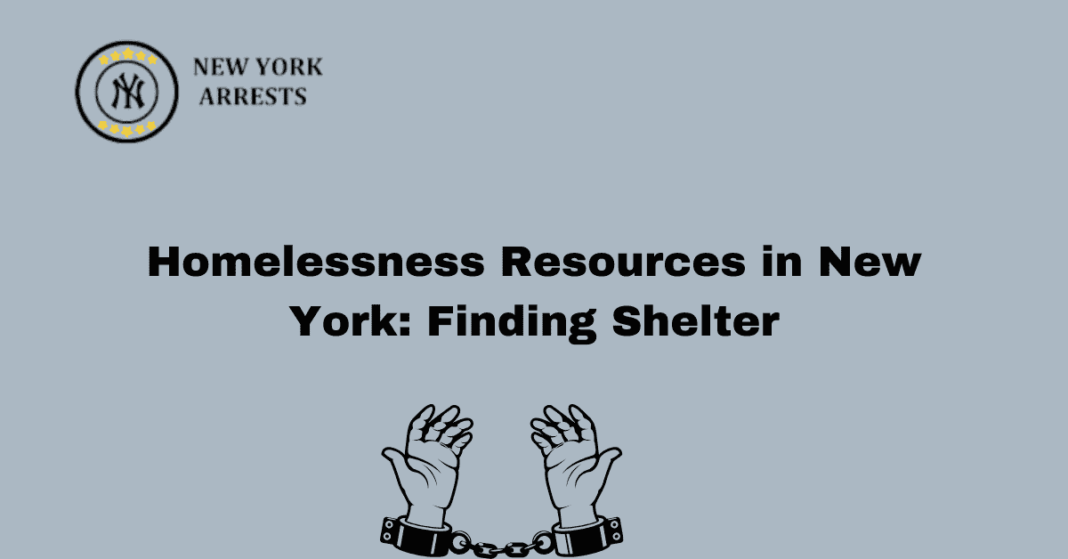 Homelessness Resources in New York: Finding Shelter