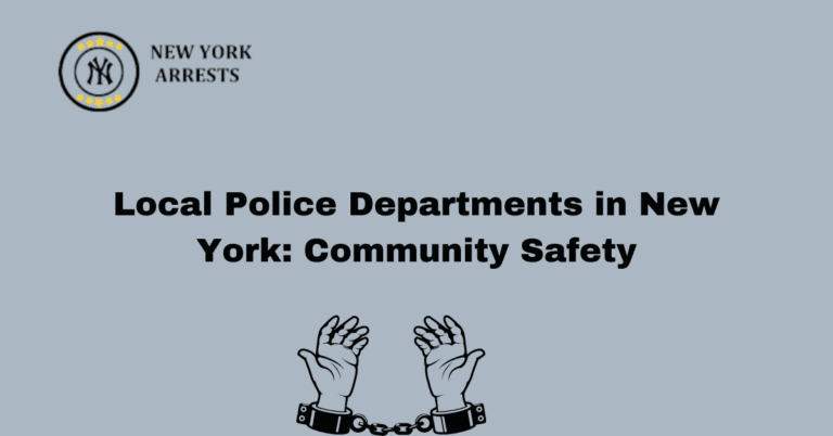 Local Police Departments in New York: Community Safety